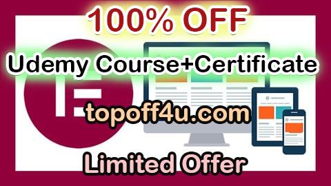 Free Coupon Code Elementor Kits: Crea una Página Web con Elementor Pro 2025 100% OFF