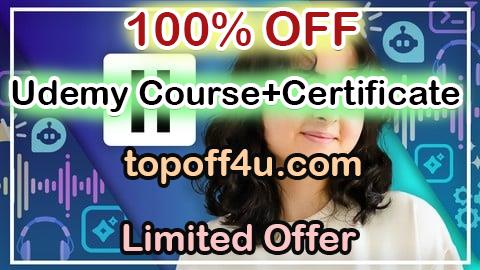 Free Coupon Code ElevenLabs AI Voice Masterclass: Create Realistic AI Audio 100% OFF