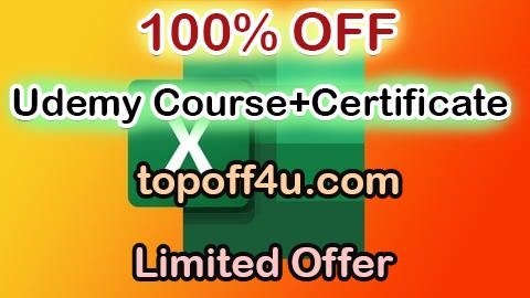 Free Coupon Code Essential Microsoft Excel from Beginner to Advance level 100% OFF
