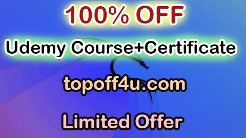 Free Coupon Code Ethical Hacking: Metasploit, NMAP, Kali, Python 3 y más 100% OFF