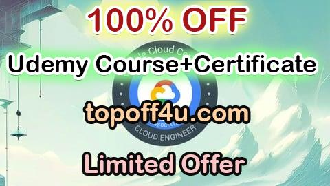 Free Coupon Code Exam Preparation for GCP Google Associate Cloud Engineer 100% OFF