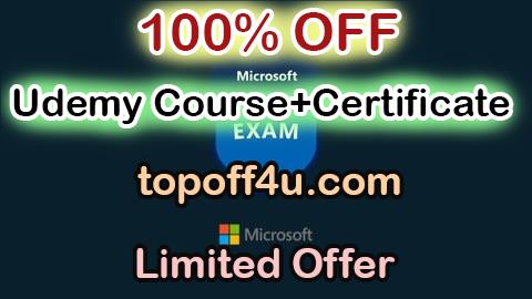 Free Coupon Code Examen MO-200 Microsoft Excel (Office 2019) 100% OFF