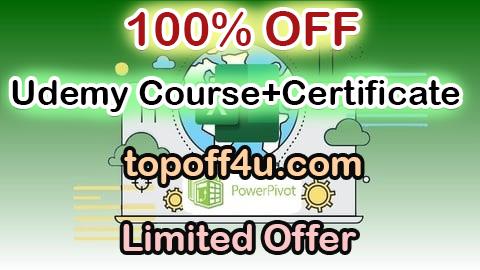 Free Coupon Code Excel Business Intelligence 100% OFF