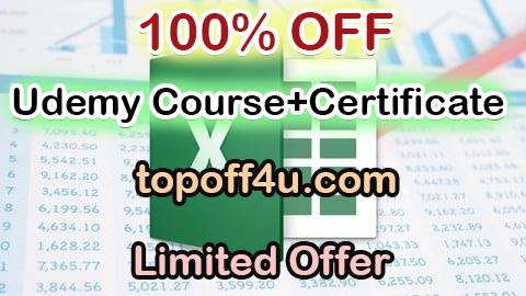 Free Coupon Code Excel Certification Exam Preparation: 4 Practice Tests 2025 100% OFF
