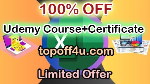 Free Coupon Code Excel Charts & Graphs: Master Class Excel Charts & Graphs 100% OFF