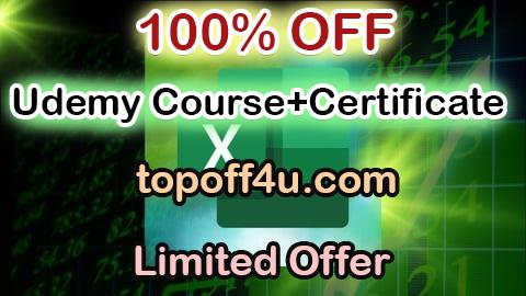 Free Coupon Code Excel Data Analysis: Build Professional Dashboards & Reports 100% OFF