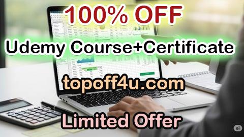 Free Coupon Code Excel for Financial Modelling 100% OFF