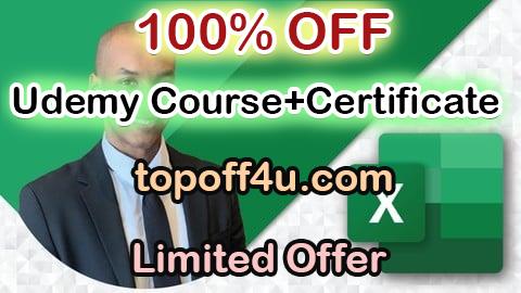 Free Coupon Code Excel from Zero to Pro - الإيكسل من الصفر للاحتراف 100% OFF
