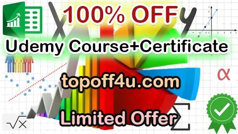 Free Coupon Code Excel ile Korelasyon ve Regresyon Analizi 100% OFF