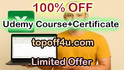 Free Coupon Code Excel Made Easy: Learn Step-by-Step & Become a Confident Use 100% OFF