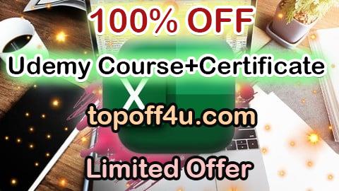 Free Coupon Code Excel - Microsoft Excel Formulas and Functions For Beginners 100% OFF