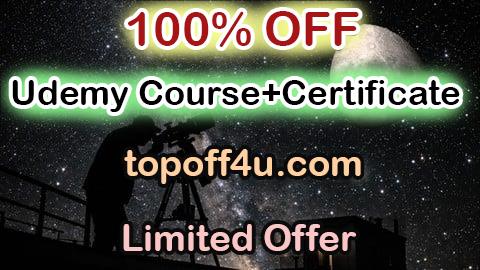 Free Coupon Code Explorando la Luna:  Curso para observadores principiantes 100% OFF