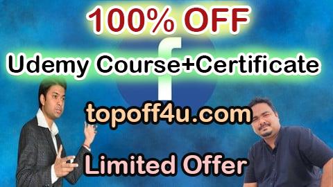 Free Coupon Code Facebook Ads & Facebook Marketing Mastery - 20 Courses in 1 100% OFF