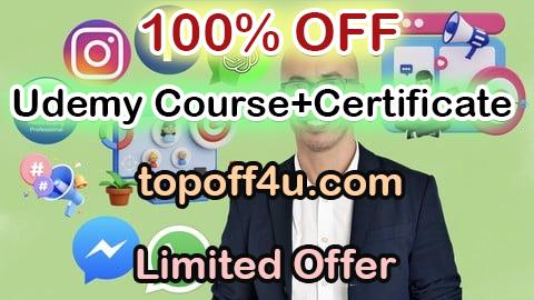 Free Coupon Code Facebook Ads & Instagram Ads Course + Meta 410-101 + ChatGPT 100% OFF