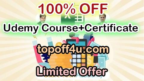 Free Coupon Code Financial Analysis and Financial Modeling using MS Excel 100% OFF