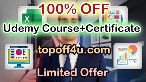 Free Coupon Code Financial Modeling on Excel Complete finance course on Excel 100% OFF