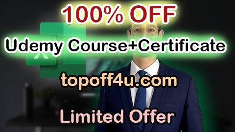 Free Coupon Code Finansal modelleme: Excel'de eksiksiz finans kursu 100% OFF