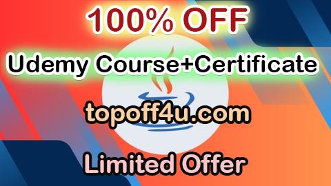 Free Coupon Code Complete Java Programming Bootcamp: Learn to Code in Java 100% OFF