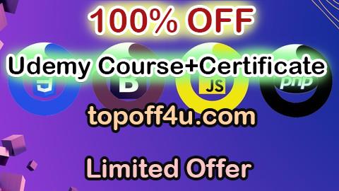 Free Coupon Code CSS, Bootstrap ,JavaScript, PHP Full Stack Crash Course 100% OFF