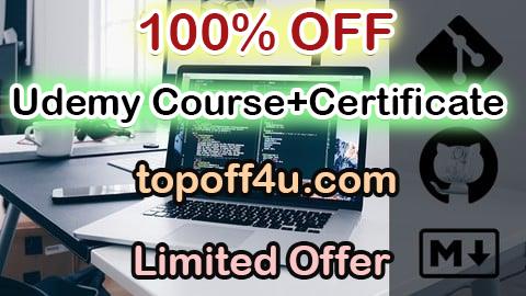 Free Coupon Code Git, GitHub & Markdown Crash Course: Learn Git, GitHub & MD 100% OFF