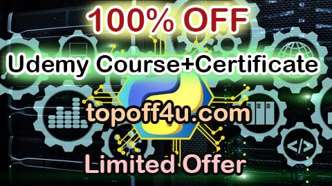 Free Coupon Code Hands On Python Data Science - Data Science Bootcamp 100% OFF