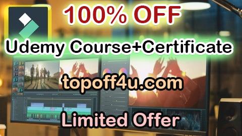 Free Coupon Code Learn Filmora Video Editing Masterclass From Beginner to Pro 100% OFF