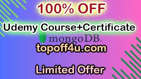 Free Coupon Code MongoDB - The Complete MongoDB Developers Course 100% OFF