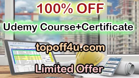 Free Coupon Code PRIMAVERA P6 Course ( Planning + Controling ) 100% OFF