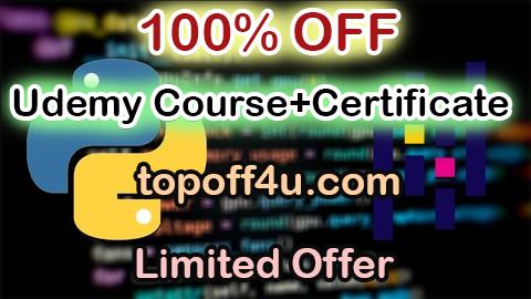 Free Coupon Code Python DataAnalysis Course for Beginners 100% OFF