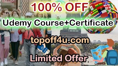 Free Coupon Code From Novice to Expert: Complete Tour Guide Training Program 100% OFF