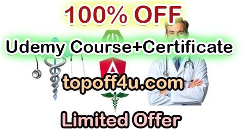 Free Coupon Code Full-Stack Health Care (Telemed) App: Spring Boot & Angular 100% OFF