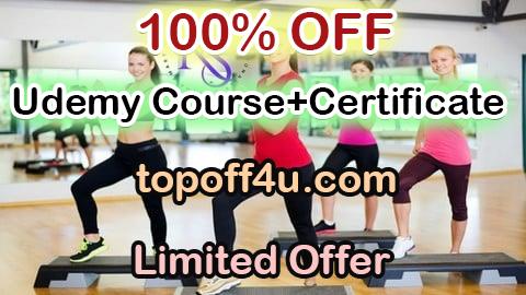 Free Coupon Code Fully accredited Aerobic Zumba Step certification 100% OFF
