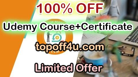 Free Coupon Code GAQM Certified Scrum Master Practice Exams 100% OFF