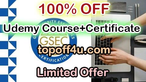 Free Coupon Code GIAC Security Essentials (GSEC) Practice Exams 100% OFF