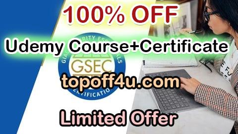 Free Coupon Code GIAC Security Essentials (GSEC) Practice Exams 100% OFF