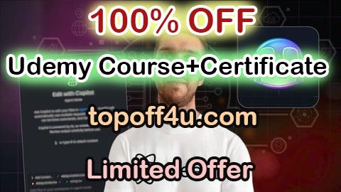 Free Coupon Code GitHub Copilot for Beginners: AI Coding Crash Course 100% OFF