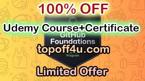 Free Coupon Code GitHub Foundations Practice Exams Certification 100% OFF