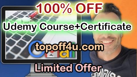 Free Coupon Code Gmail Complete Course: 25+ Google email Techniques 100% OFF