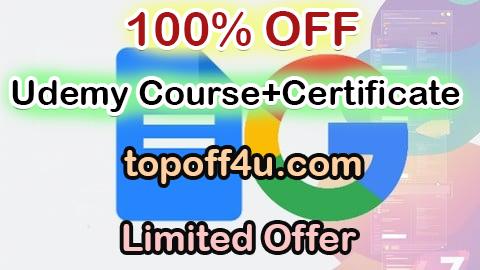 Free Coupon Code Google Documentos: Do Zero até o Nível Avançado (ABNT) 100% OFF