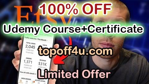 Free Coupon Code How to Dropship Print on Demand Products on Etsy 100% OFF