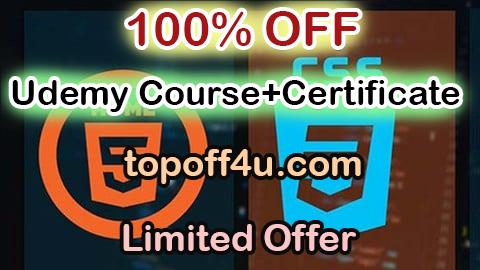 Free Coupon Code HTML5 & CSS3 Build: Two Responsive Websites in Hindi 100% OFF