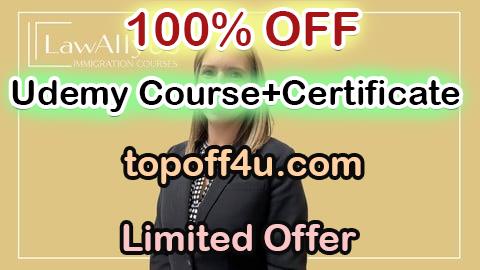 Free Coupon Code Immigration Law: J-1 Waiver with checklists & templates 100% OFF