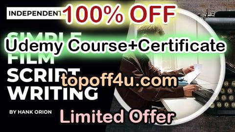 Free Coupon Code Independent Film Screenwriting 101 100% OFF