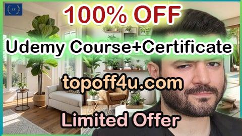 Free Coupon Code Interior Design Using Plants: Biophilic Interior Designs A-Z 100% OFF