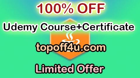 Free Coupon Code Java Fundamentals Course For Beginners 100% OFF