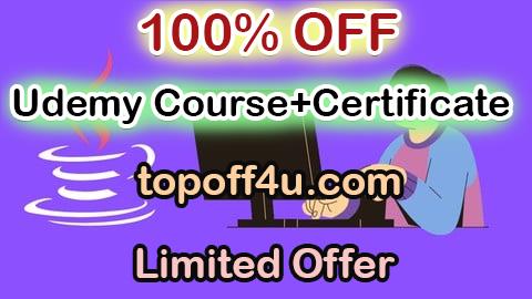 Free Coupon Code Java Training Crash Course for Java Beginners 100% OFF