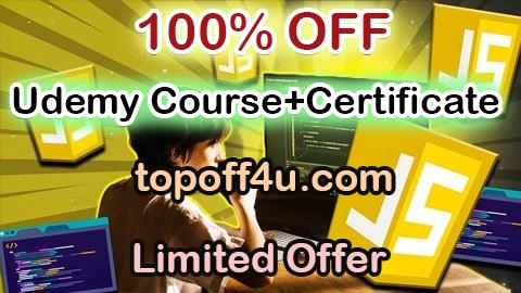 Free Coupon Code JavaScript for Beginners: The Complete Course for Beginners 100% OFF