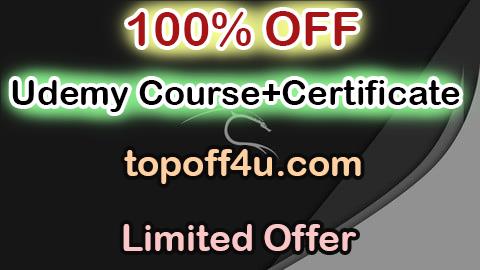 Free Coupon Code Kali Linux from Scratch for Ethical Hackers - In Arabic 100% OFF