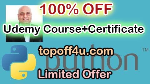 Free Coupon Code Learn and Practice Python Programming 100% OFF