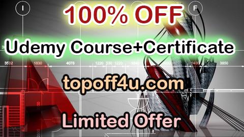 Free Coupon Code Learn AutoCAD 2D & 3D : From Zero to Hero 100% OFF